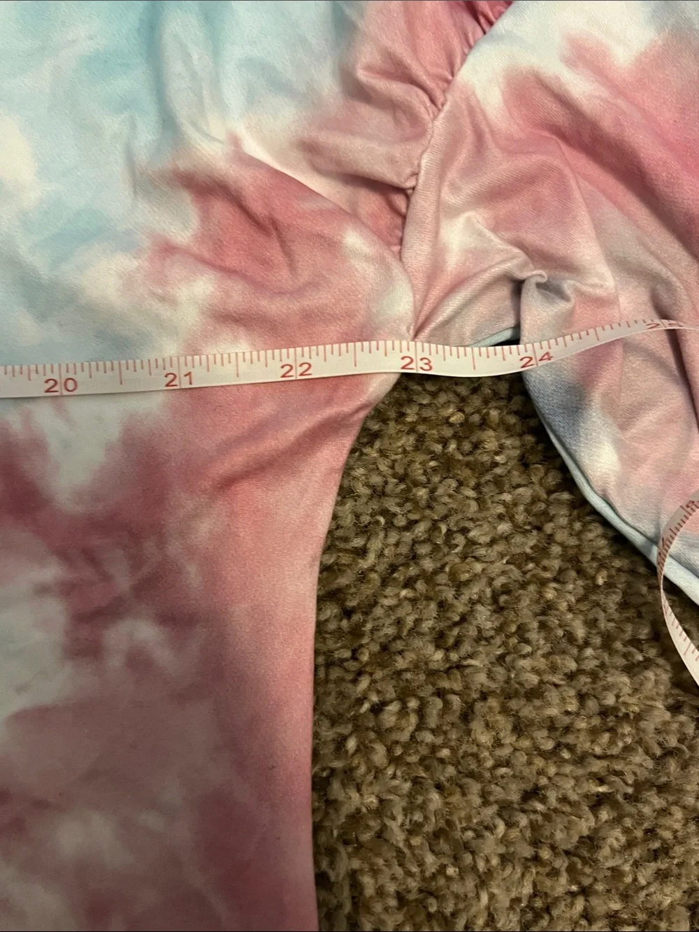 Tie-Dye Kids Pajama Set - Pink, Blue & Gray